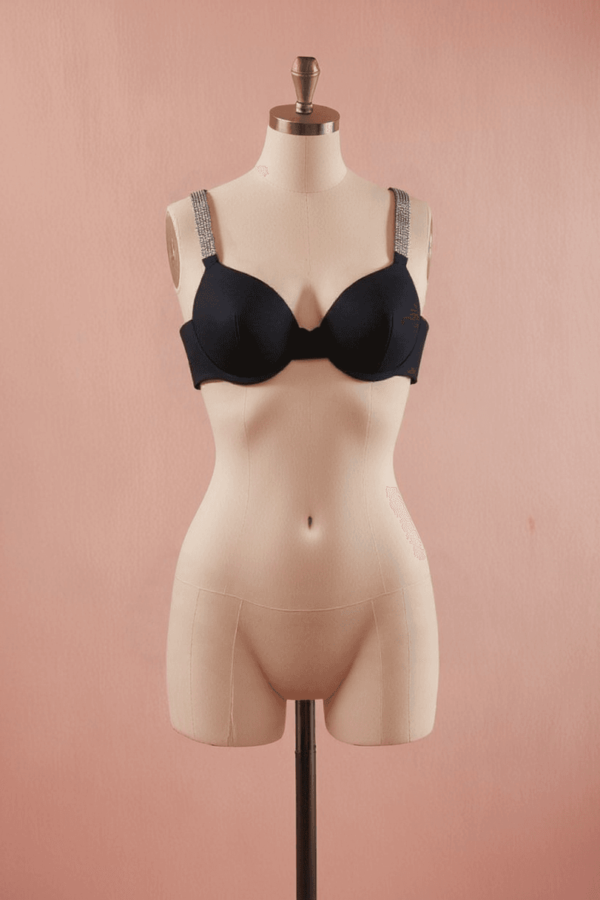 2-Pack Leopard Print Push Up Bra Set – Halter Underwire Bras for Women