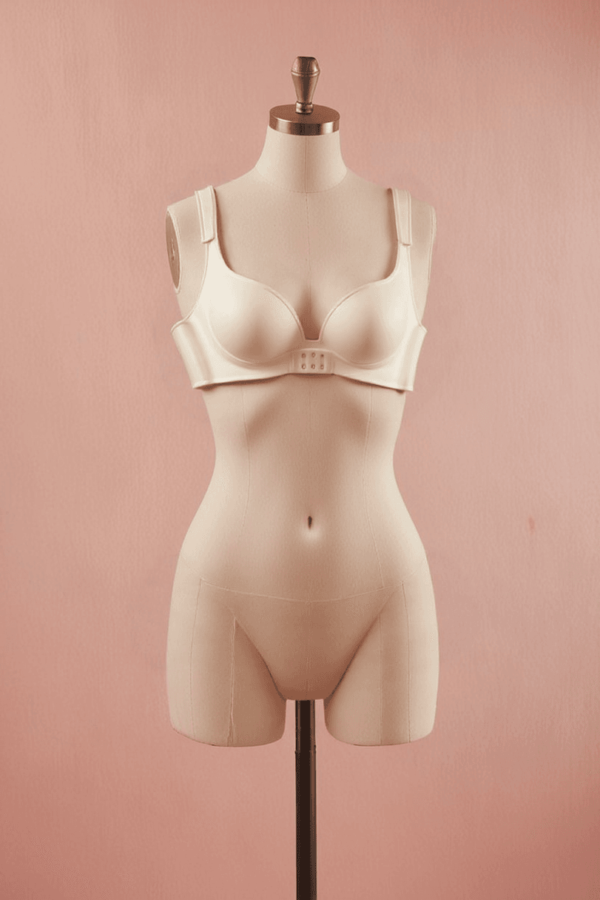 Women’s White Padded Bra – Underwire Push Up Bra for Small Bust Enhancement